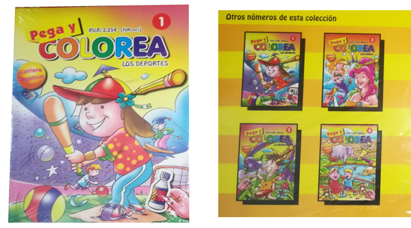LIBRO PEGATINAS PEGA Y COLOREA (25)