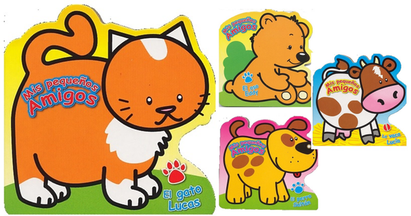 LIBRO INFANTIL MIS PEQUEÑOS AMIGOS