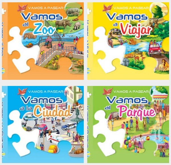 LIBRO INFANTIL VAMOS A PASEAR