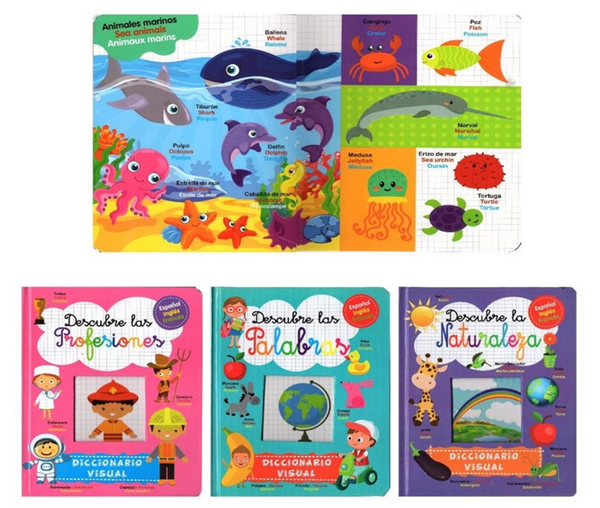 LIBRO INFANTIL DICCIONARIO VISUAL