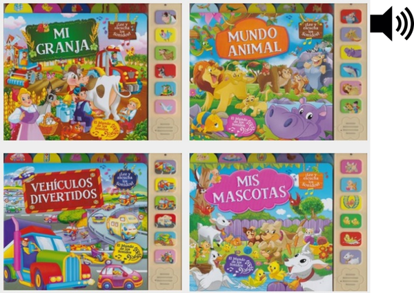 LIBRO CUENTOS SONIDOS SURTIDOS