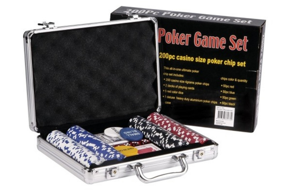 MALETIN ALUMINIO ACCESORIOS POKER