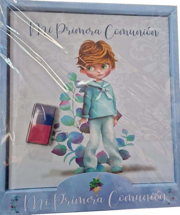 LIBRO FIRMAS COMUNION HUELLAS