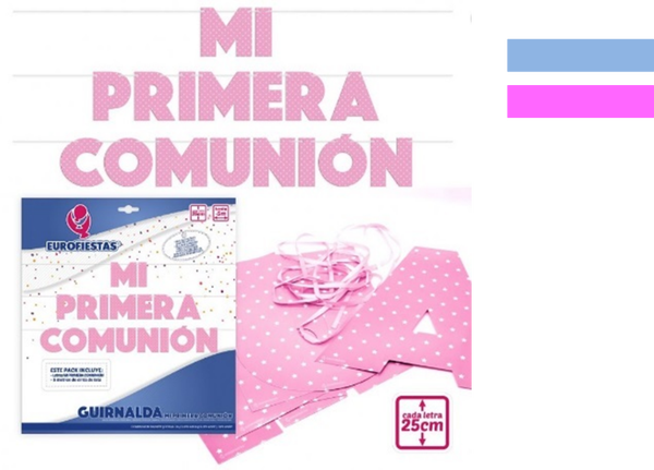 GUIRNALDA COMUNION NIÑO/NIÑA 5m