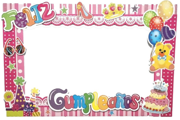 PHOTOCALL CARTON CUMPLEAÑOS 50x70cm