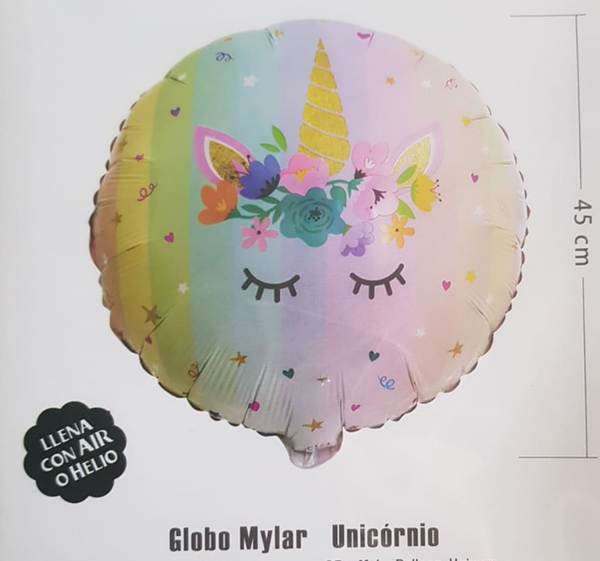 GLOBO MAXI UNICORNIO 45cm