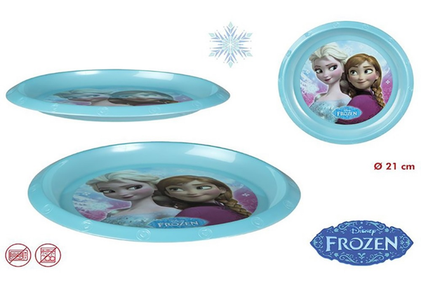PLATO PLASTICO FROZEN