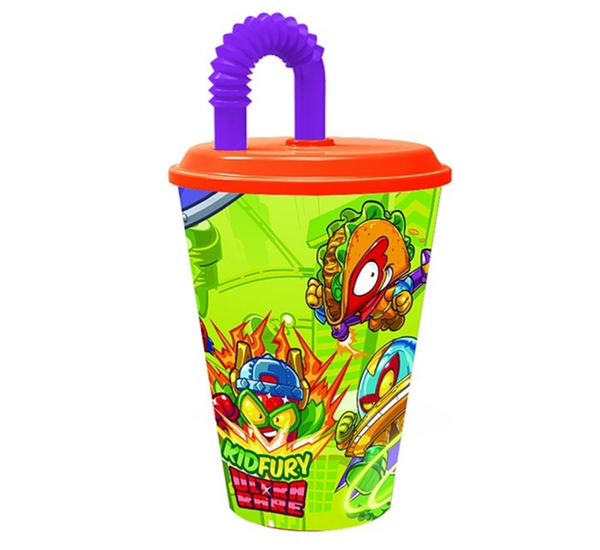VASO PAJITA MELAMINA SUPER ZINGS 430ml