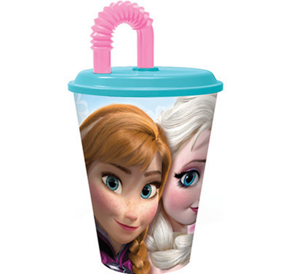 VASO PAJITA MELAMINA FROZEN 430ml