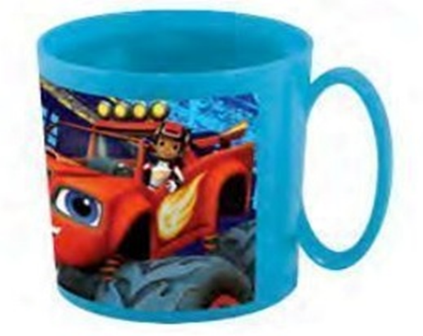TAZA MELAMINA MONSTER MACHINES 350ml
