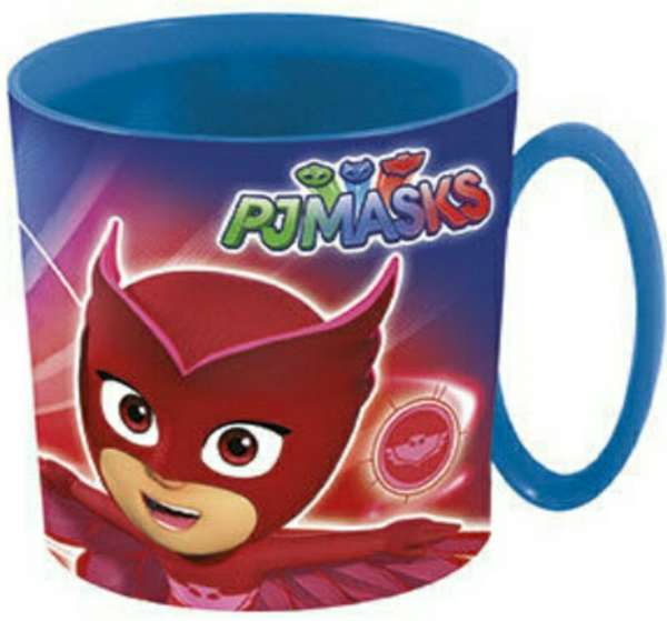 TAZA MELAMINA PJMASKS 350ml