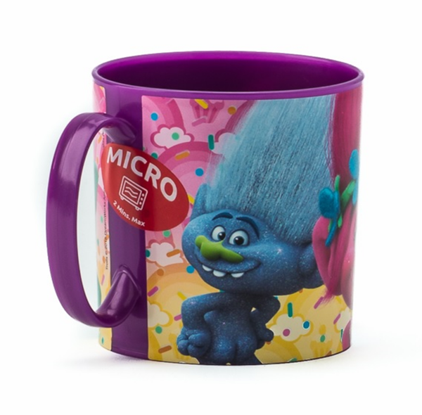 TAZA MELAMINA TROLLS 350ml
