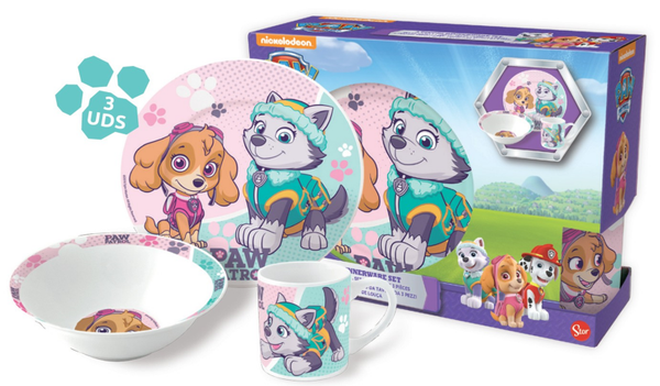 JUEGO DESAYUNO CERAMICA 3pz SKYE