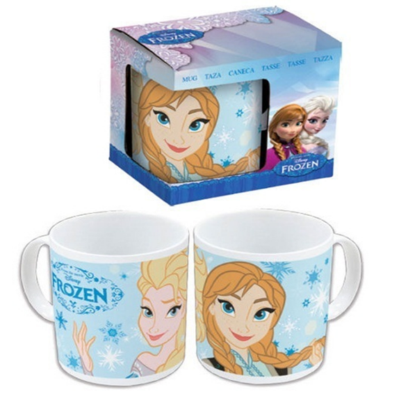 TAZA CERAMICA FROZEN CAJA 240ml