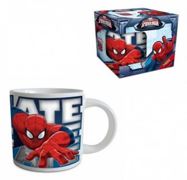 TAZA CERAMICA SPIDERMAN CAJA 240ml
