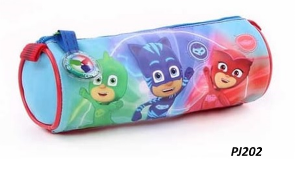 ESTUCHE CILINDRO PVC PJMASKS