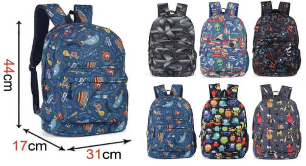 MOCHILA JUVENIL 2CREMALLERAS