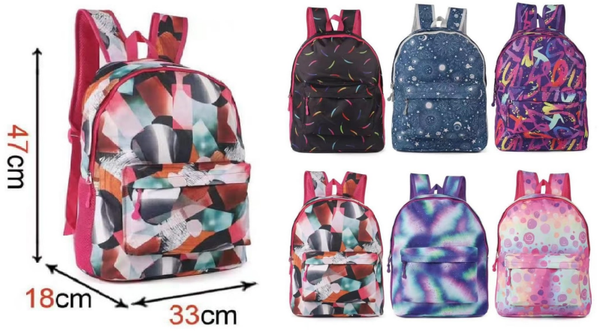 MOCHILA JUVENIL 2CREMALLERAS