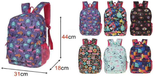 MOCHILA JUVENIL 2CREMALLERAS