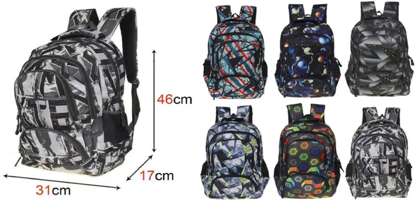 MOCHILA JUVENIL 4CREMALLERAS
