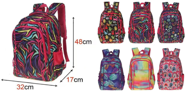 MOCHILA JUVENIL 4CREMALLERAS