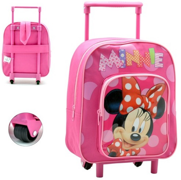 MOCHILA CARRO INF. MINNIE 31x24cm