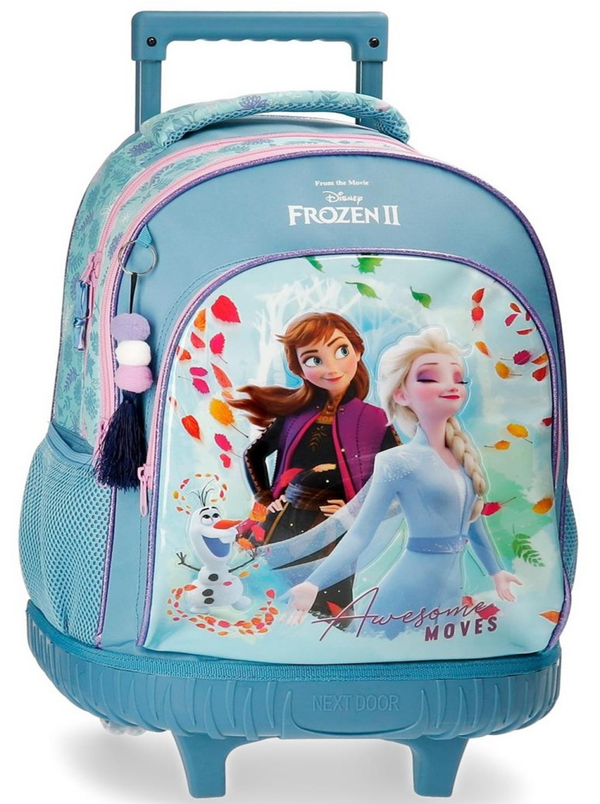 MOCHILA CARRO INF. FROZEN 31x24cm