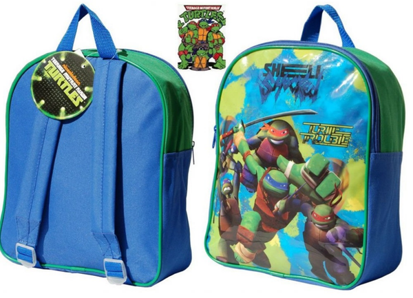 MOCHILA INF. TORTUGAS NINJA 31x24cm