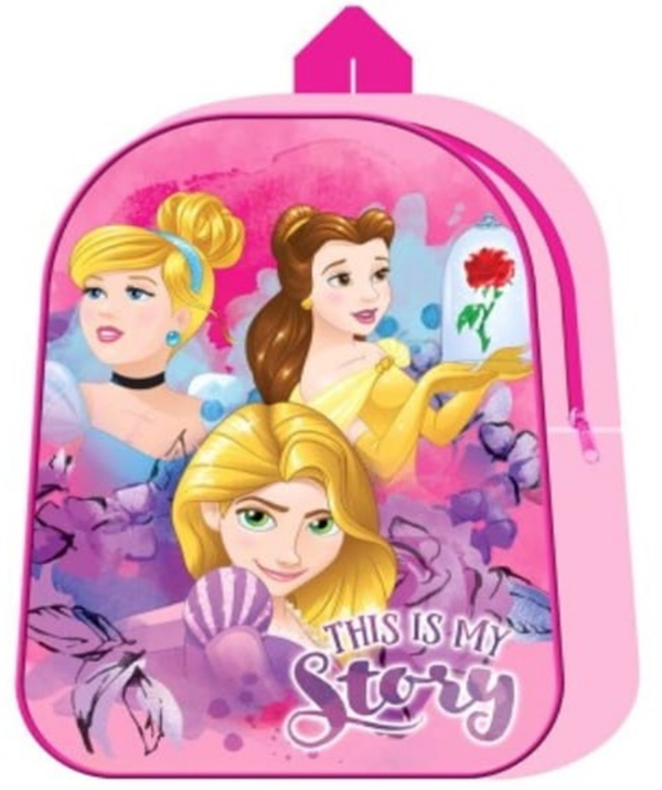 MOCHILA INF. PRINCESAS 26x22cm