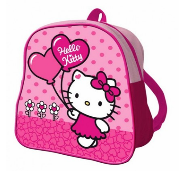 MOCHILA GUARDERIA HELLO KITTY 24cm