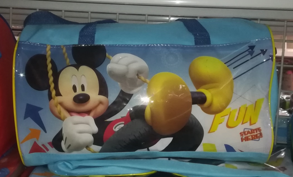 BOLSO DEPORTE MICKEY ASAS 42x24cm