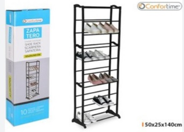 ZAPATERO ACERO/PLASTICO 10ALTURAS