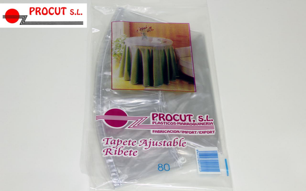 MANTEL AJUSTABLE TRANSPARENTE