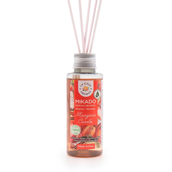 AMBIENTADOR MIKADO MANZANA/CANELA 100ml (6)