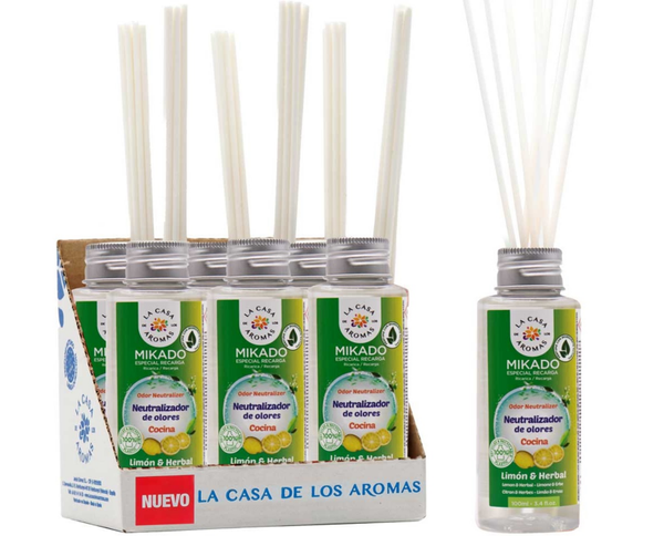 AMBIENTADOR MIKADO NEUTRALIZADOR OLORES COCINA 100ml (6)