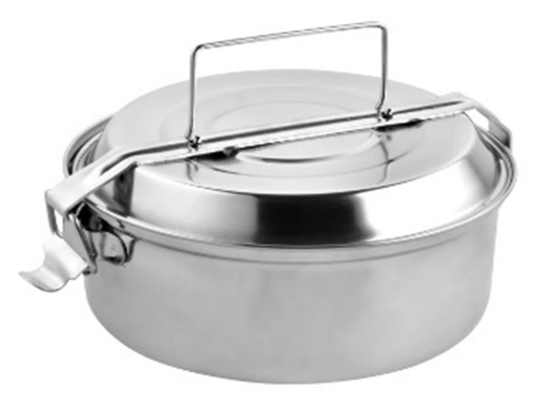 TARTERA ACERO INOXIDABLE CIERRE 16cm