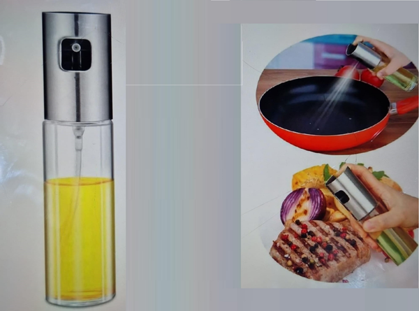 ACEITERA CRISTAL SPRAY INOX. 100ml