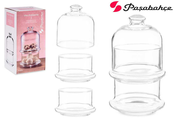 BOMBONERA CRISTAL APILABLE 2PISOS