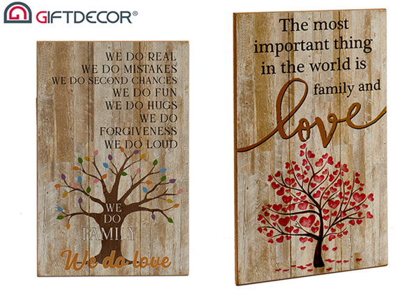 RETABLO MADERA ARBOL 2SURTIDOS 24x40cm