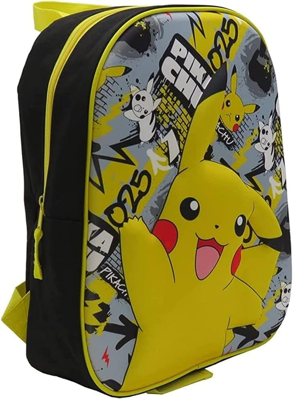 MOCHILA JUNIOR 3D POKEMON 40x30cm