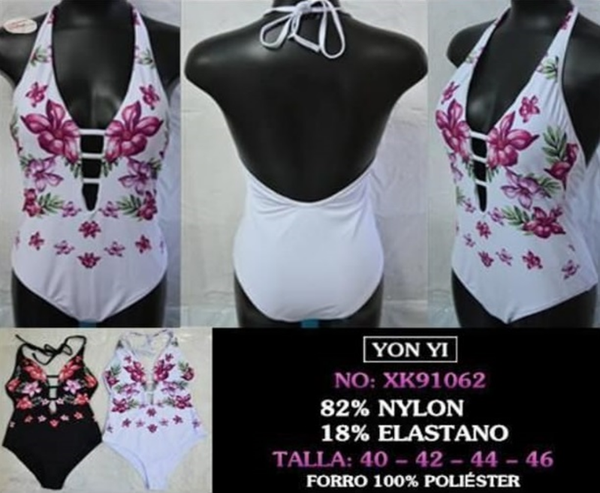 BAÑADOR SRA. ESTAMPADO YON YI T/40-46 (16)