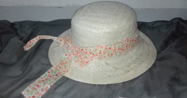 SOMBRERO MUJER PALMA CINTA