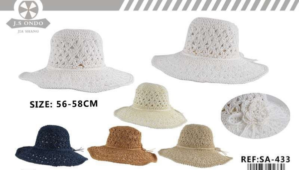 SOMBRERO SRA. CALADO COLORES