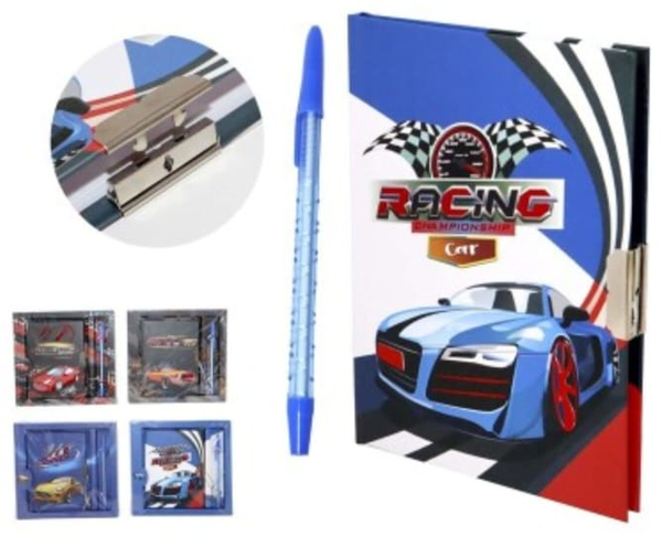 DIARIO CAJA CANDADO+BOLI TOP RACING