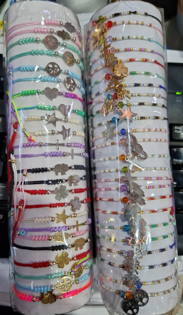 PULSERA ADORNO COLORES TUBO (24)