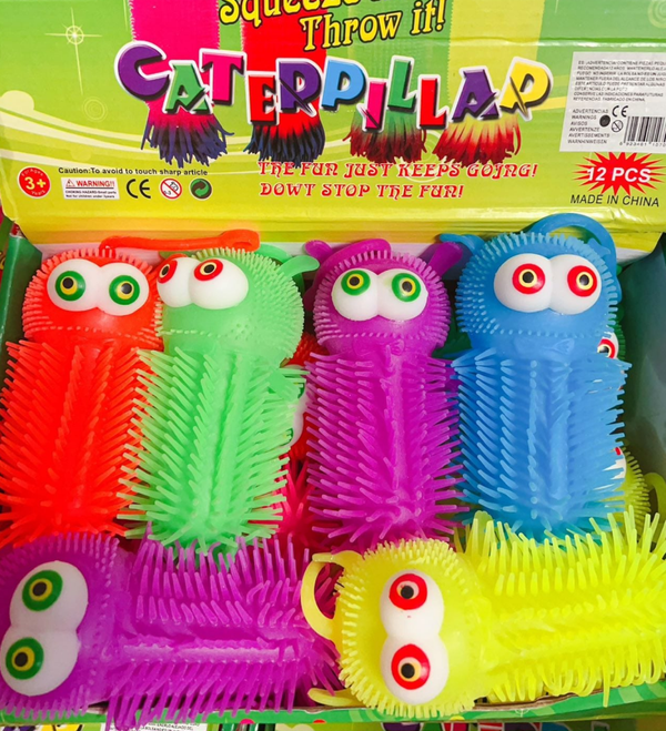 SQUISHY ORUGA COLORES LUZ (12)