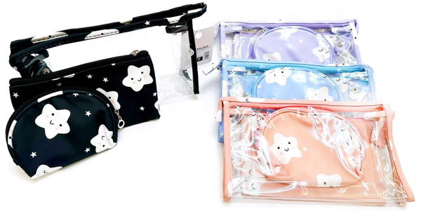 NECESER DECORADO SET 3pz 24x15cm