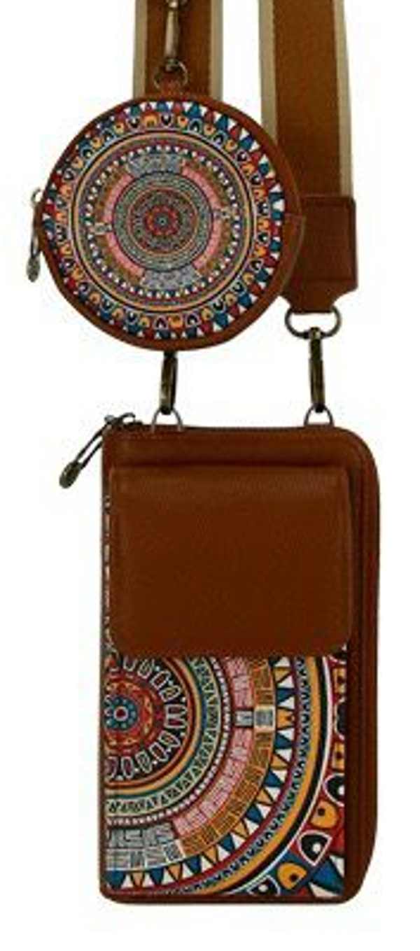 BOLSO PORTA MOVIL+MONEDERO 19x11cm