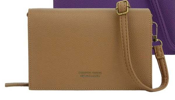 BOLSO CARTERA LISO 20x14cm