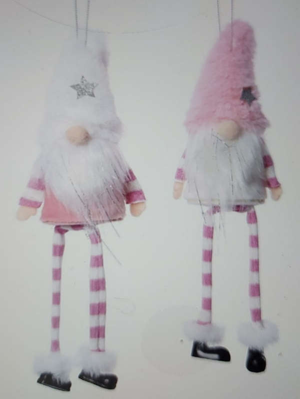 FIGURA GNOMO PELUCHE COLGANTE